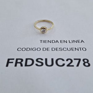 ANILLOS DAMA ORO 14K 1.6 (NUEVO)