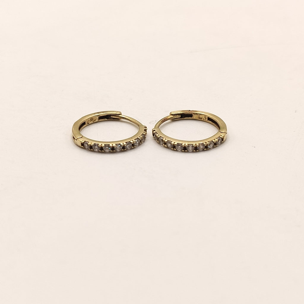 ARRACADAS PAR ORO 10 K 1,50 GRMS (SEMINUEVO)