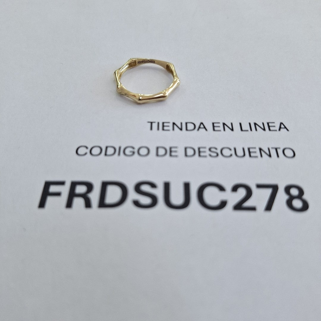 ANILLOS DAMA ORO 14K 1.2 (NUEVO)