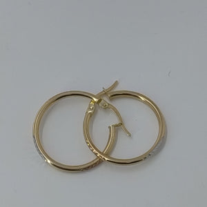 ARRACADAS ORO 10K 1.5 (NUEVO)