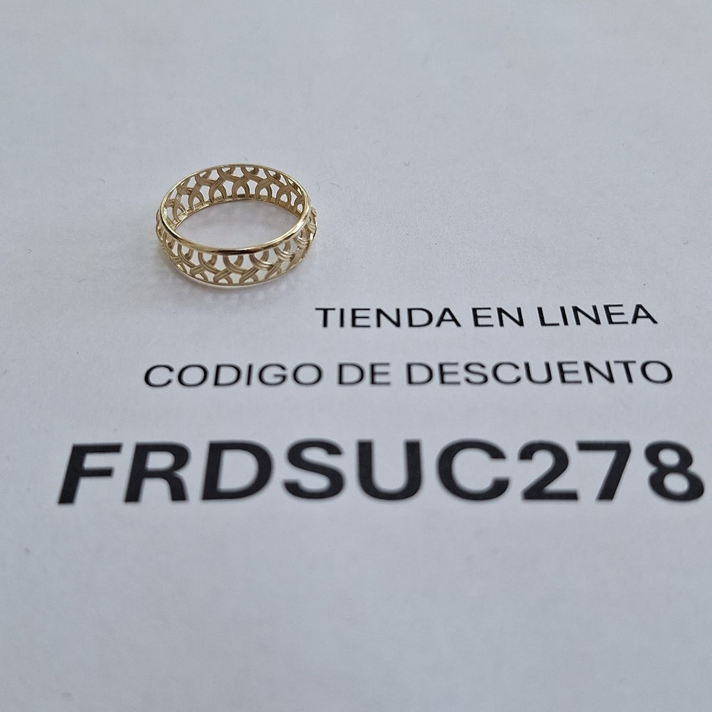 ANILLOS DAMA ORO 14K 1 (NUEVO)