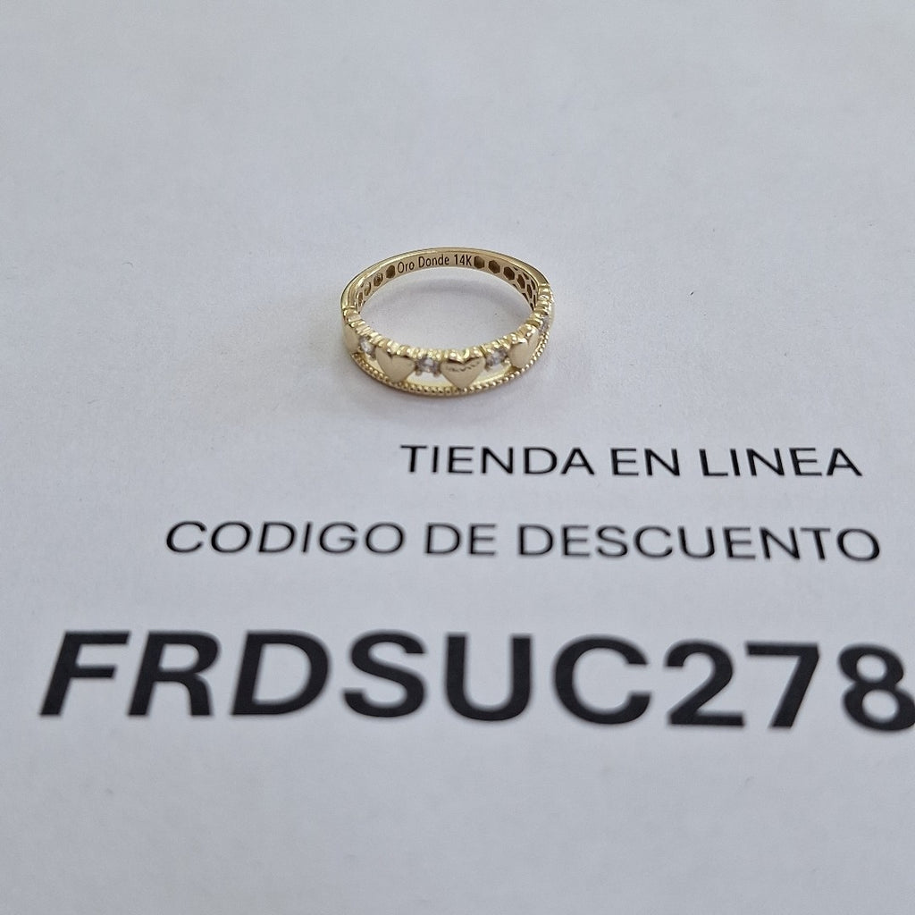ANILLOS DAMA ORO 14K 1.8 (NUEVO)