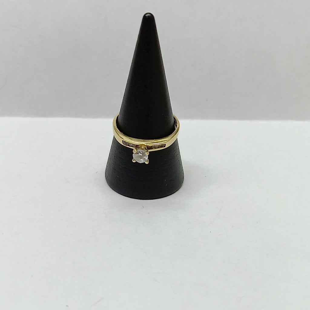SOLITARIO ORO 14 K 1.9 GRMS (SEMINUEVO)