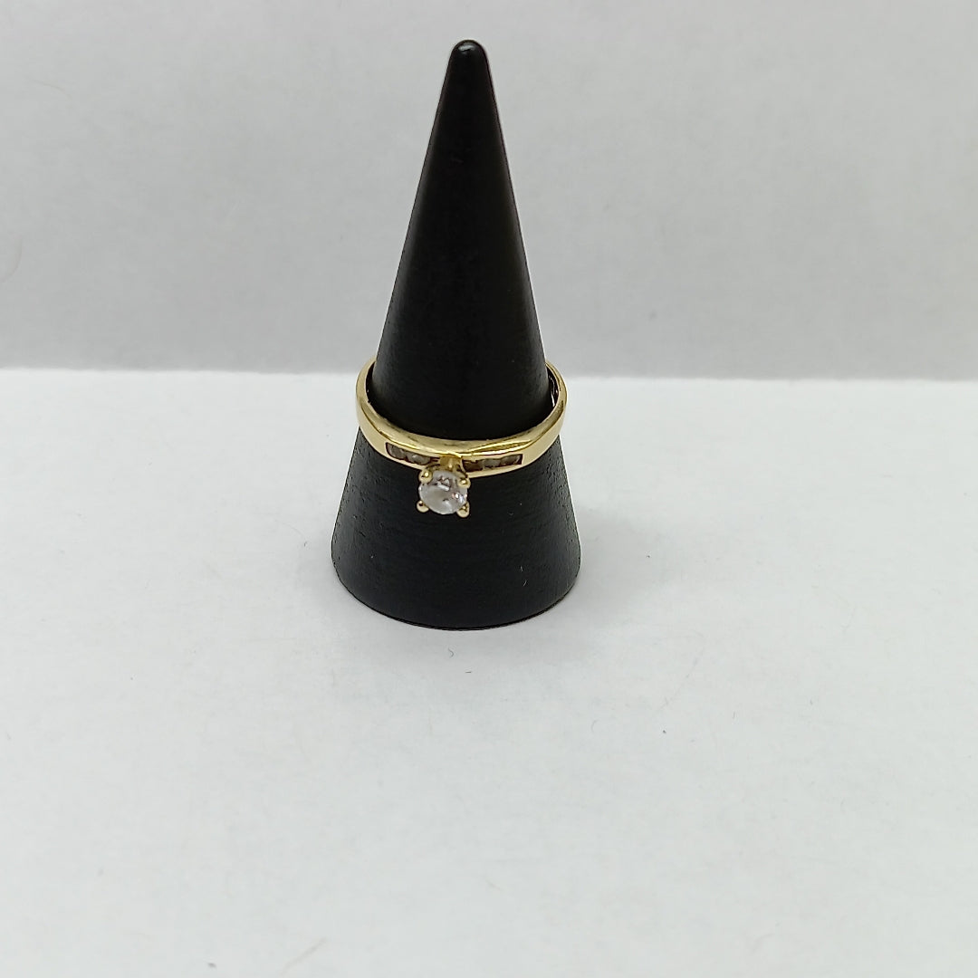 SOLITARIO ORO 14 K 1.9 GRMS (SEMINUEVO)