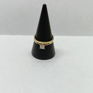 SOLITARIO ORO 14 K 1.9 GRMS (SEMINUEVO)
