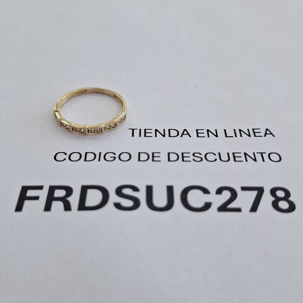 ANILLOS DAMA ORO 14K 1.2 (NUEVO)