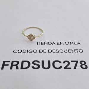 ANILLOS DAMA ORO 14K 0.8 (NUEVO)