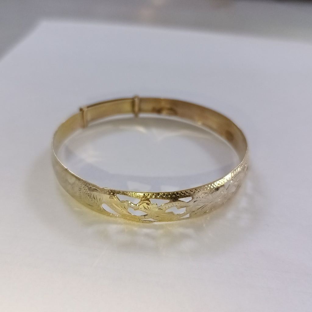 PULSERA RIGIDA ORO 8 K 8 GRMS (SEMINUEVO)