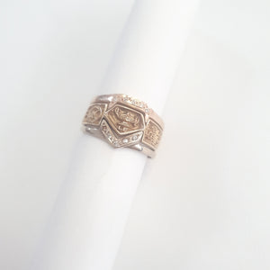 ANILLO DE GRADUACIÓN ORO 14 K 4.7 GRMS (SEMINUEVO)
