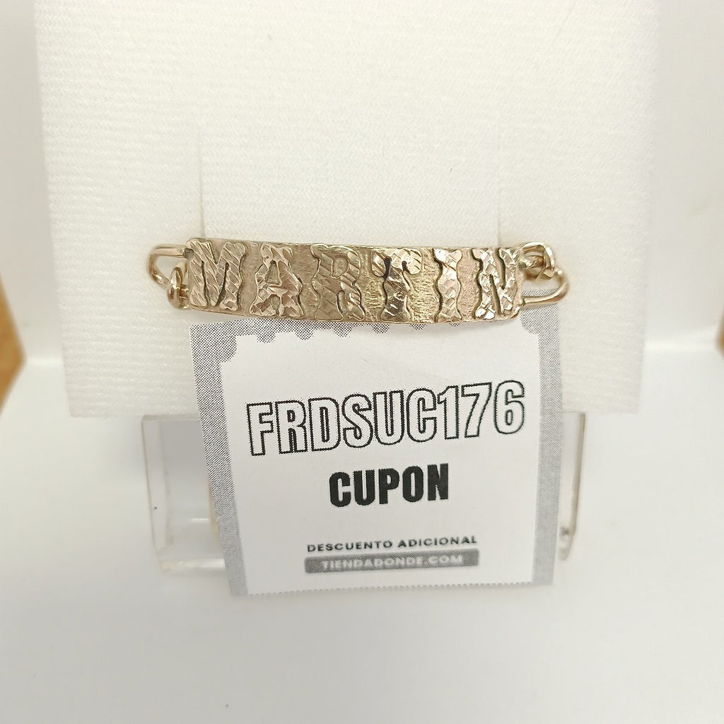 ESCLAVA ORO 10 K 16.7 GRMS (SEMINUEVO)