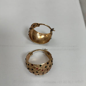 ARRACADAS PAR ORO 14 K 4,20 GRMS (SEMINUEVO)