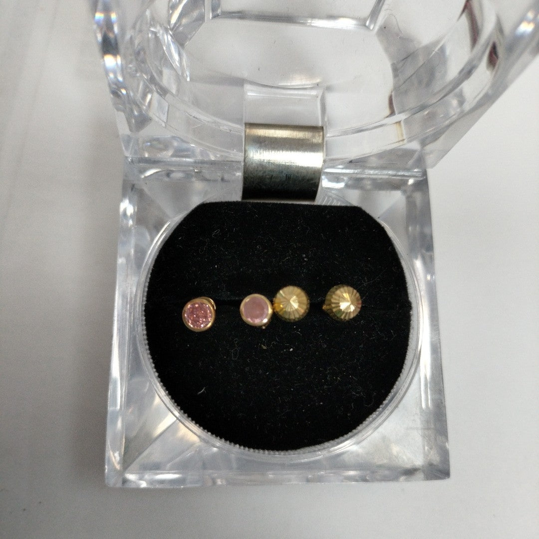 ARETES PAR ORO 10 K 0.6 GRMS (SEMINUEVO)