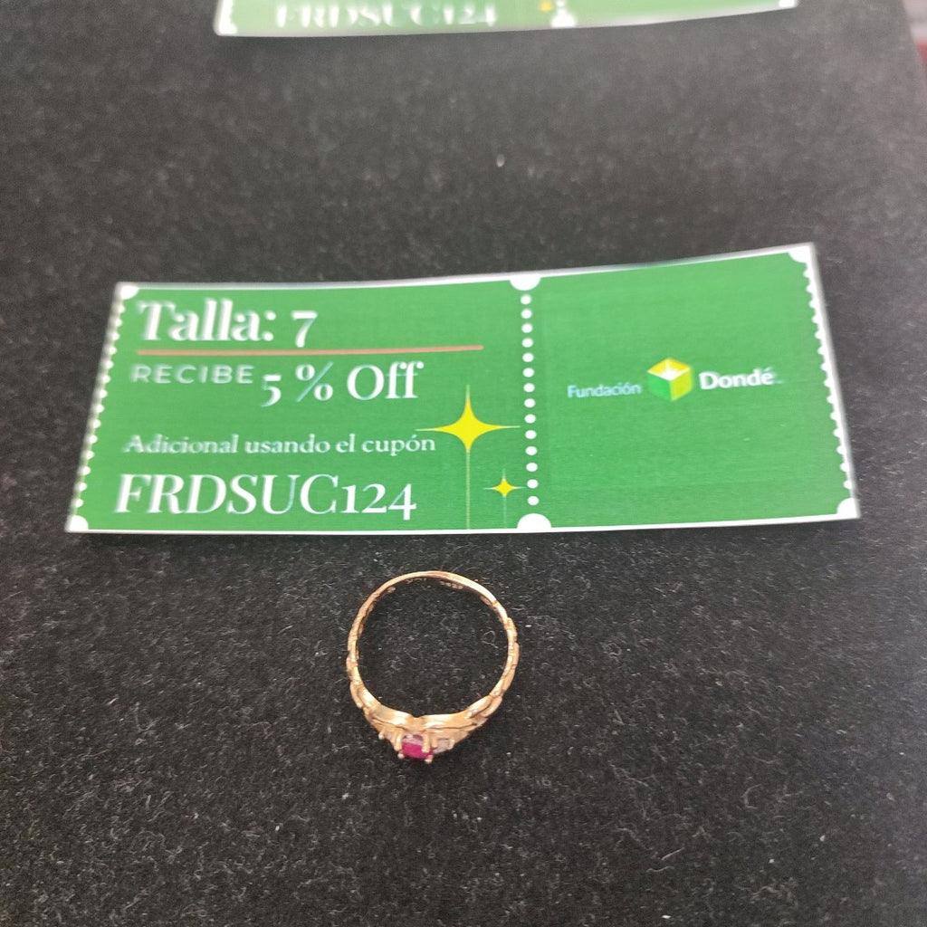 ANILLITO ORO 10 K 1.8 GRMS (SEMINUEVO)