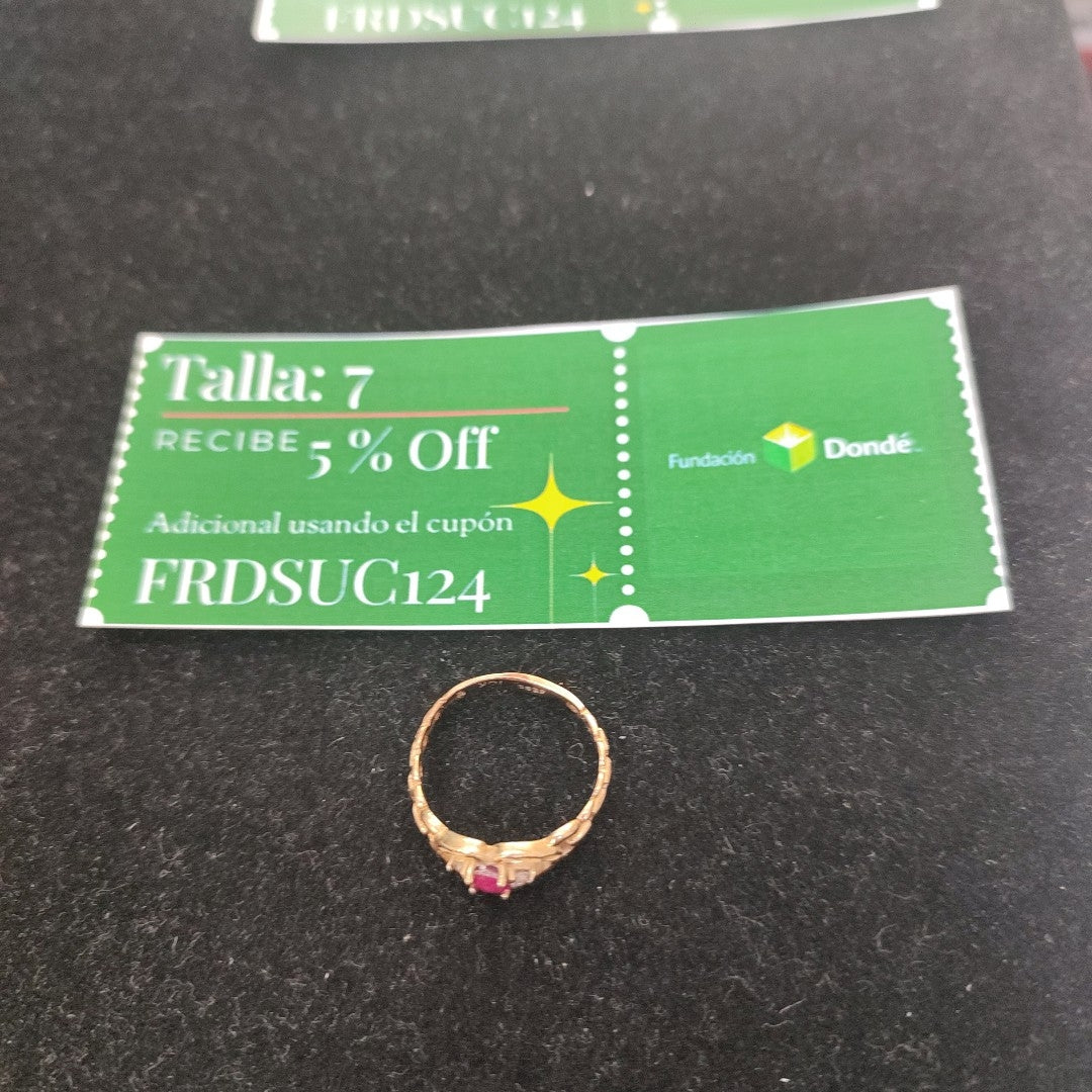 ANILLITO ORO 10 K 1.8 GRMS (SEMINUEVO)