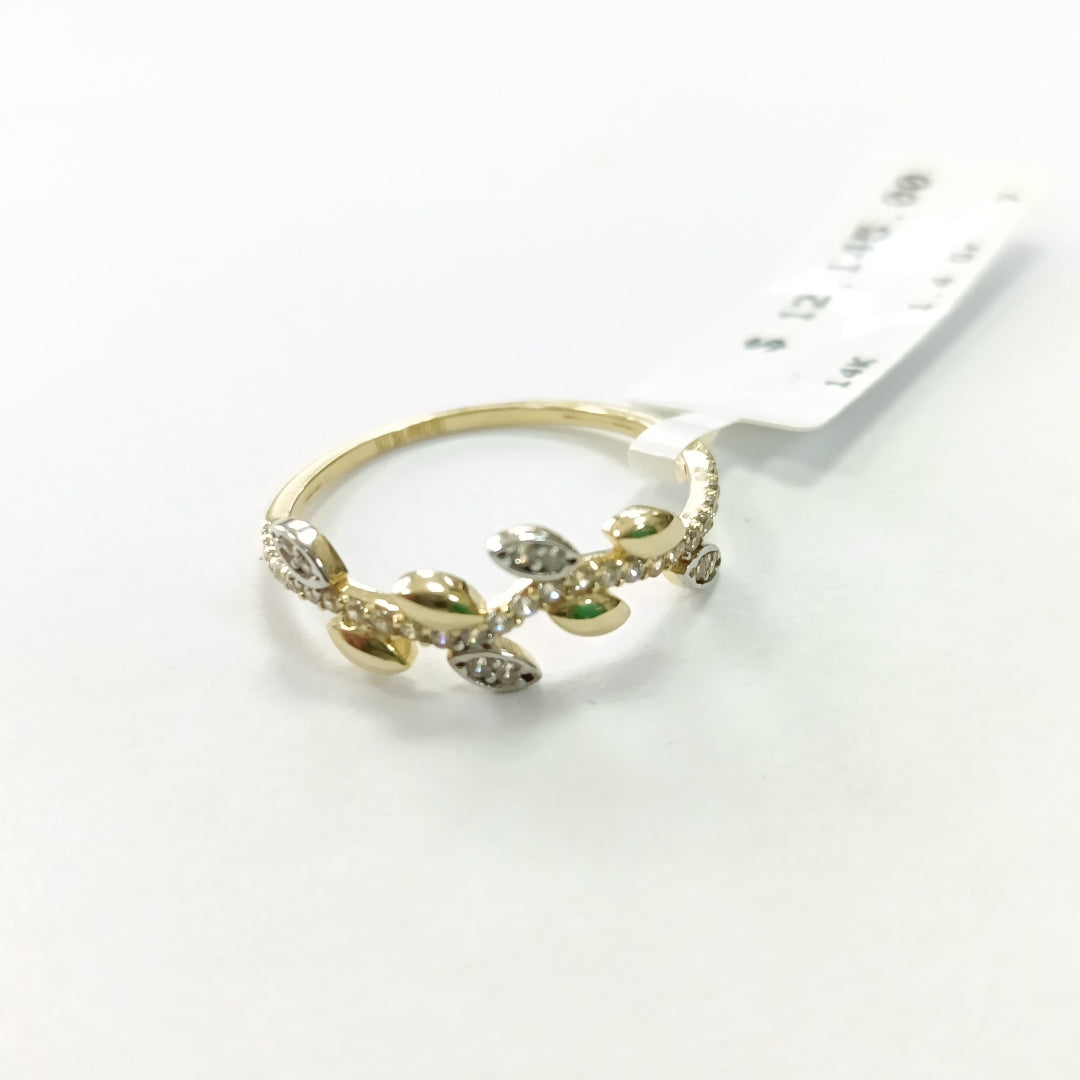 ANILLOS DAMA ORO 14K 1.4 (NUEVO)