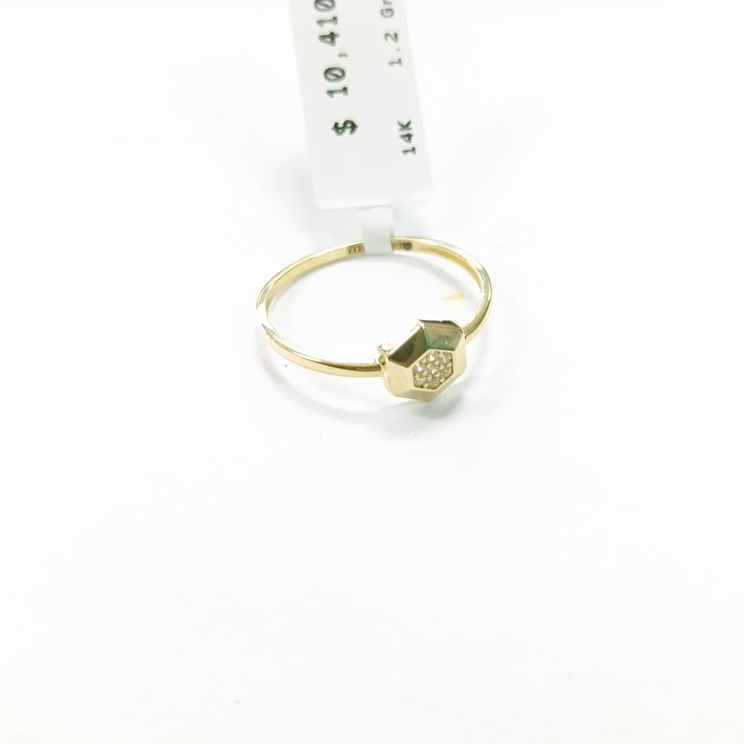 ANILLOS DAMA ORO 14K 1.2 (NUEVO)