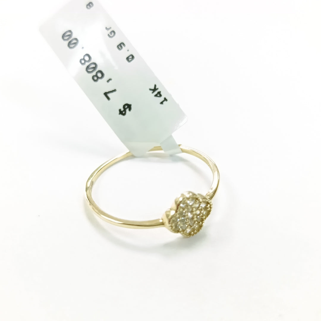 ANILLOS DAMA ORO 14K 0.9 (NUEVO)