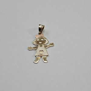 DIJE ORO COMBINADO 14 K 1.1 GRMS (SEMINUEVO)