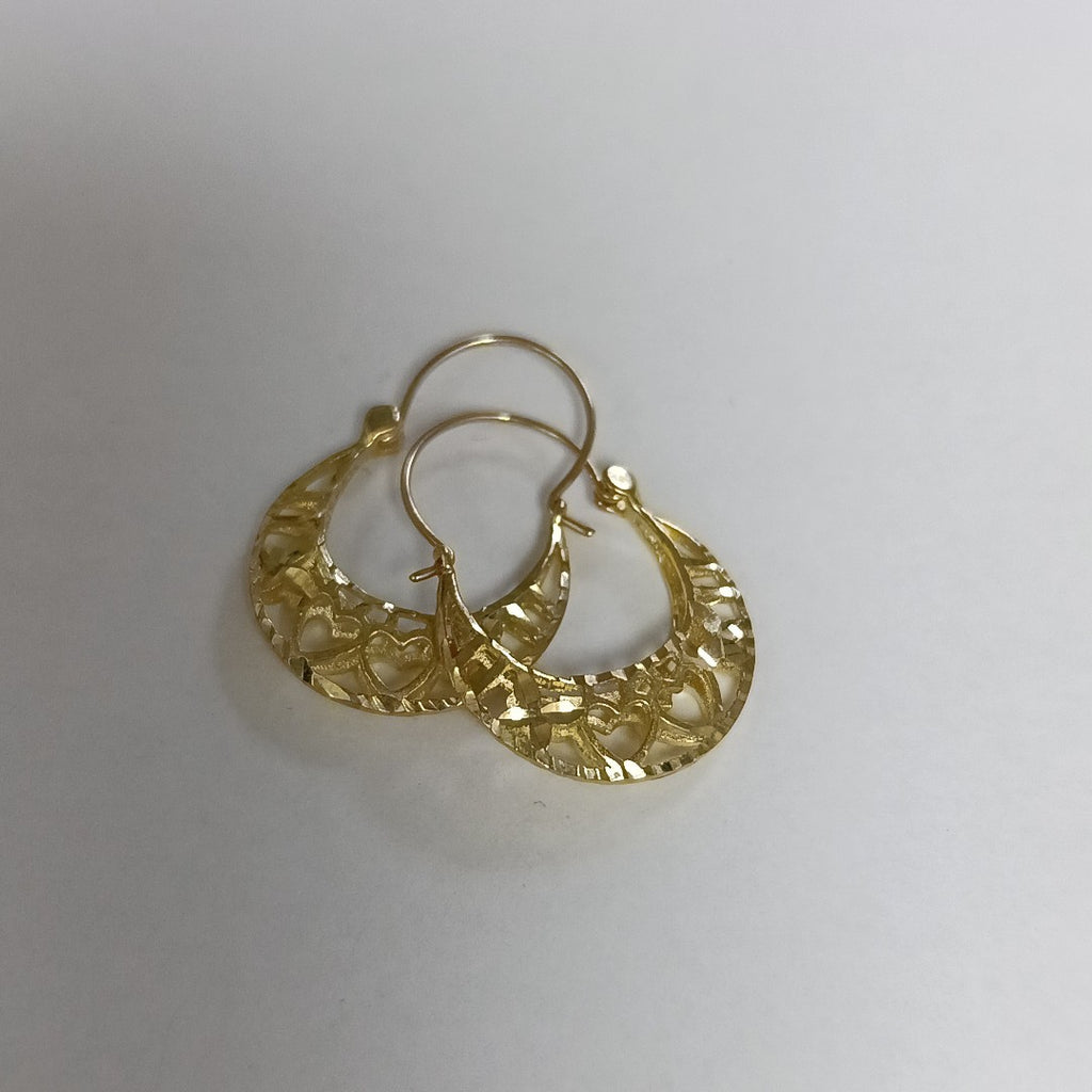 ARETES PAR ORO 10 K 1.7 GRMS (SEMINUEVO)