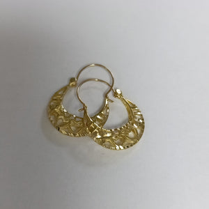 ARETES PAR ORO 10 K 1.7 GRMS (SEMINUEVO)