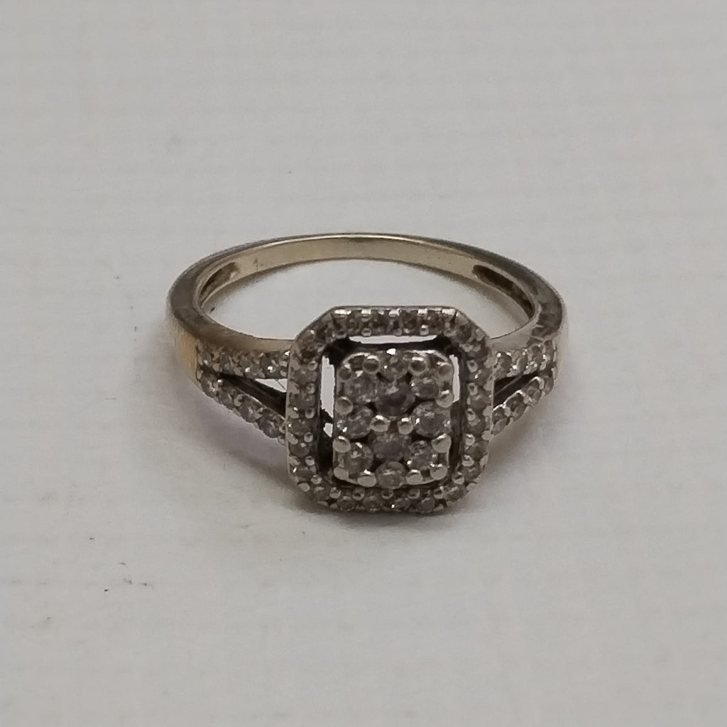 ANILLITO ORO, ORO BLANCO 14 K 3.2 GRMS (SEMINUEVO)