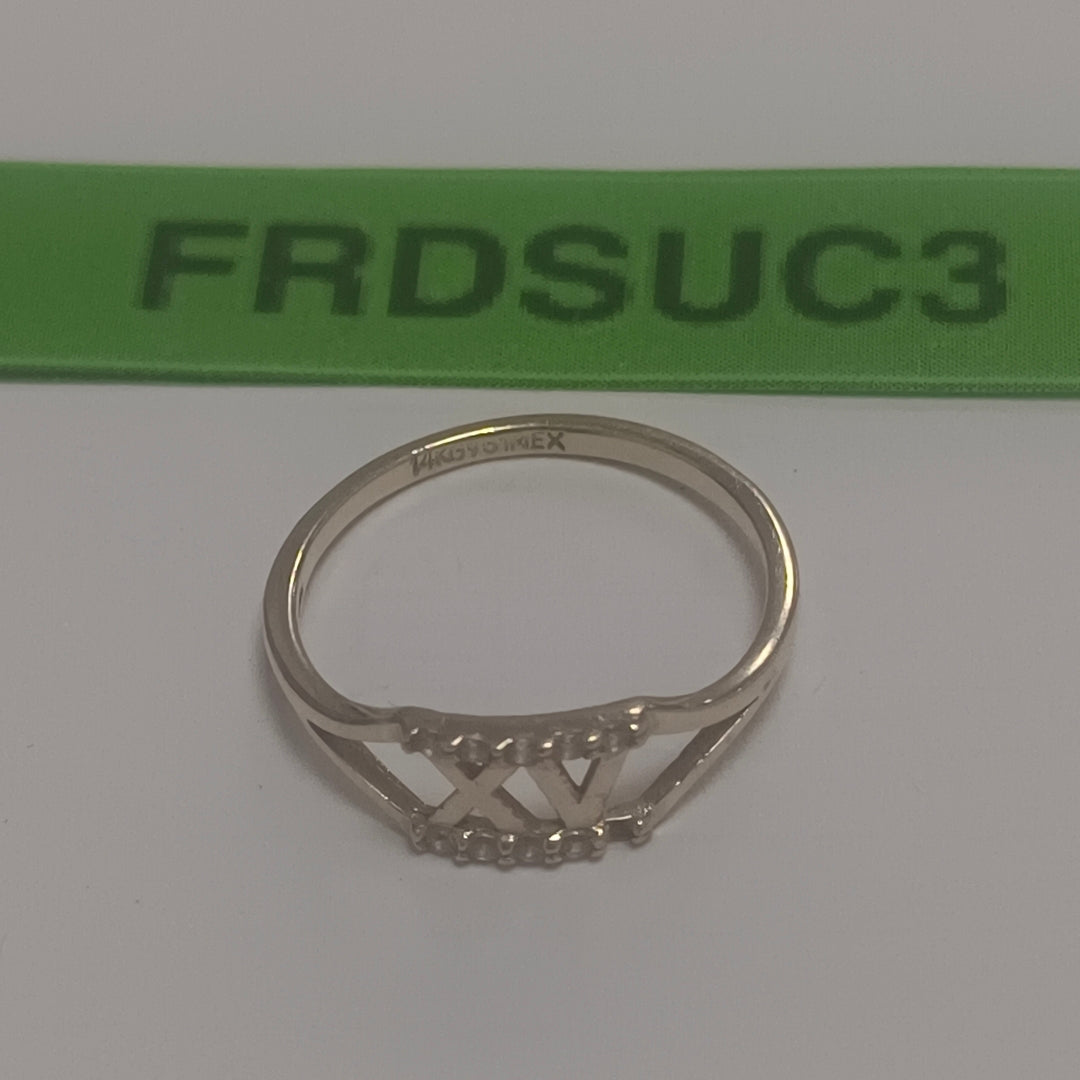 ANILLITO ORO 14 K 1.3 GRMS (SEMINUEVO)