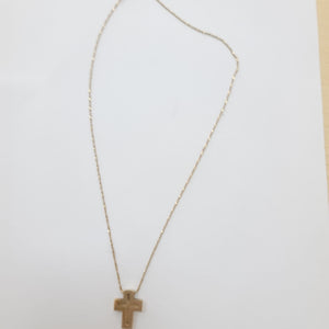 CADENA, CRUZ ORO 10 K 4 GRMS (SEMINUEVO)