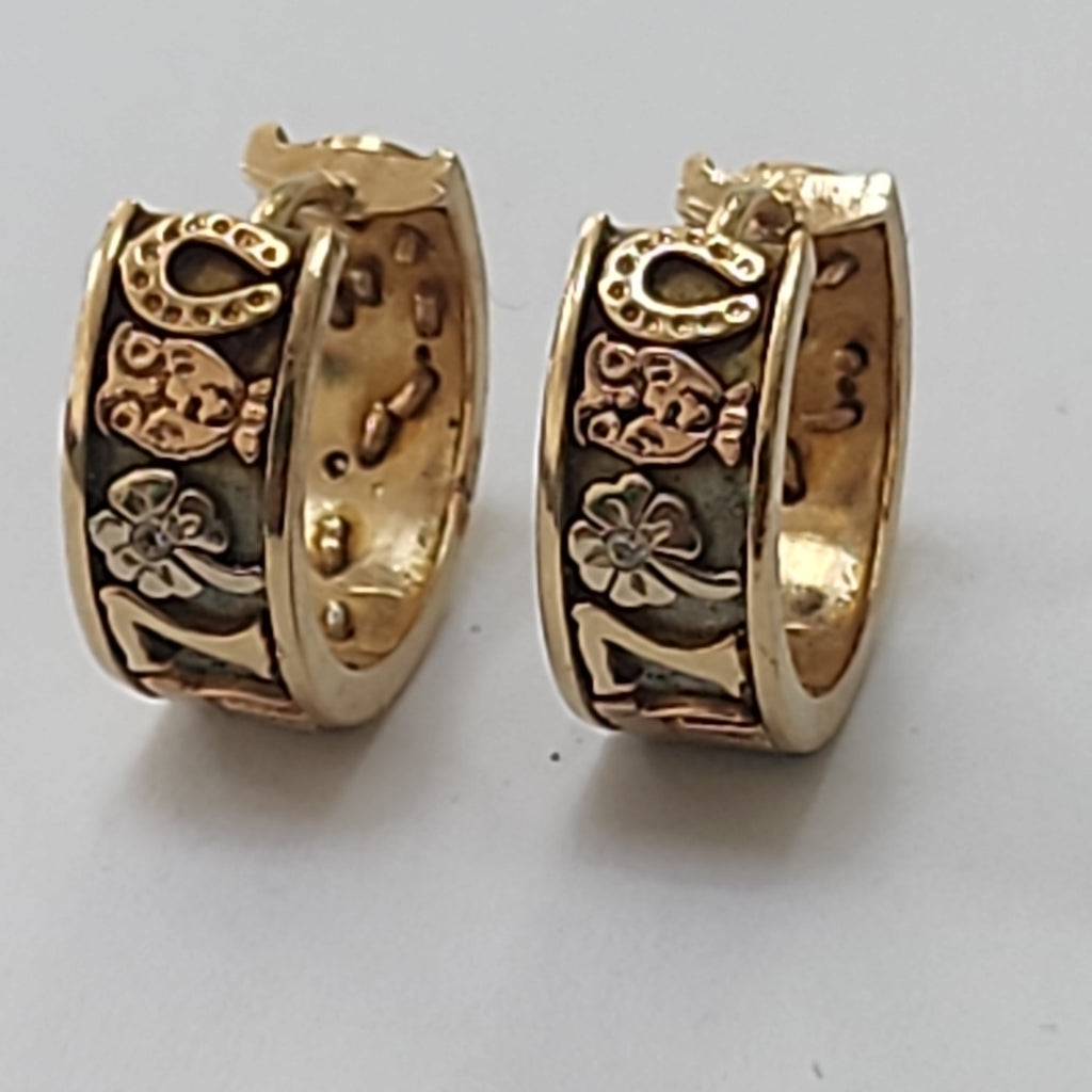 ARRACADAS PAR ORO 14 K 6,60 GRMS (SEMINUEVO)