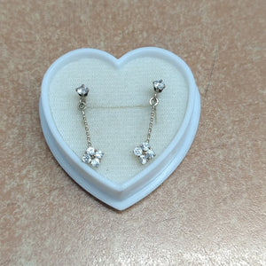 ARETES PAR ORO 10 K 0.8 GRMS (SEMINUEVO)