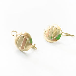 ARETES PAR ORO 14 K 1,60 GRMS (SEMINUEVO)