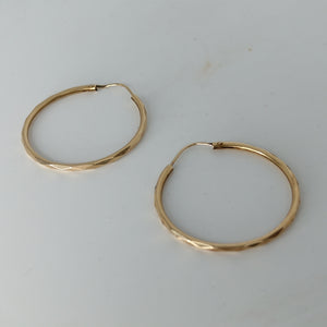 ARRACADAS PAR ORO 14 K 2.6 GRMS (SEMINUEVO)