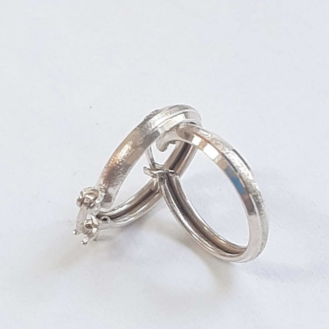ARRACADAS PAR PLATA 2,20 GRMS (SEMINUEVO)