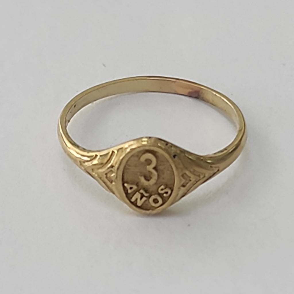 ANILLITO ORO 10 K 0.9 GRMS (SEMINUEVO)