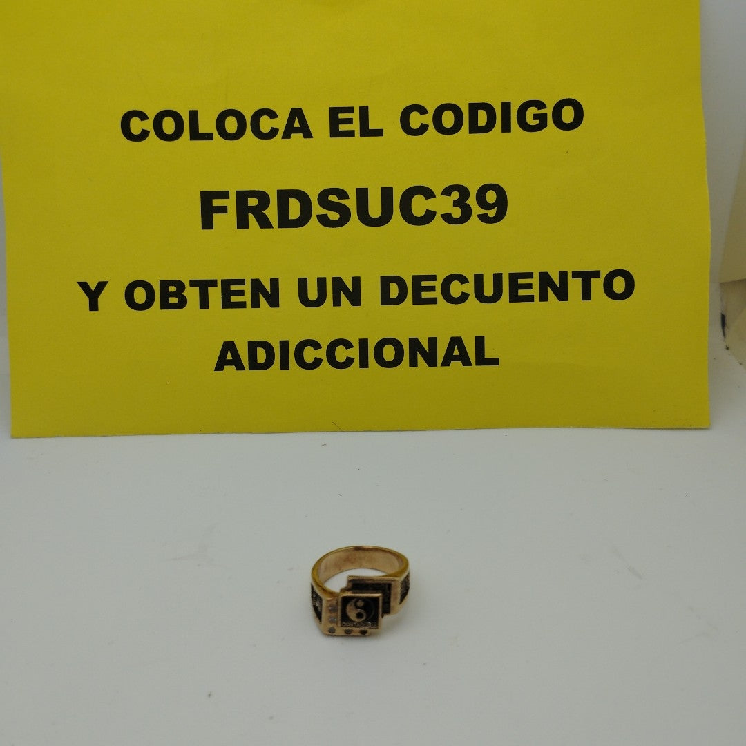 ANILLO ORO 14 K 6.1 GRMS (SEMINUEVO)