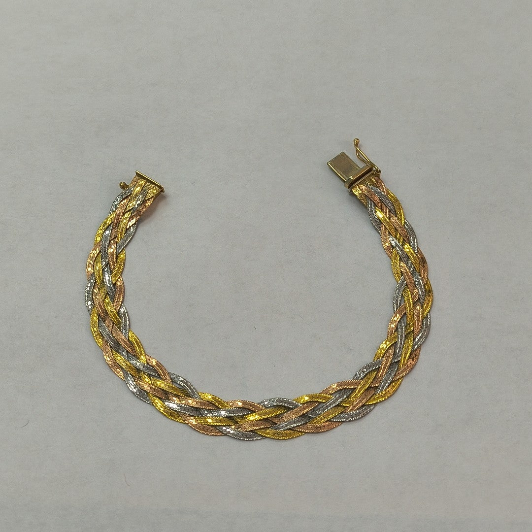 PULSERA ORO 14 K 8,60 GRMS (SEMINUEVO)