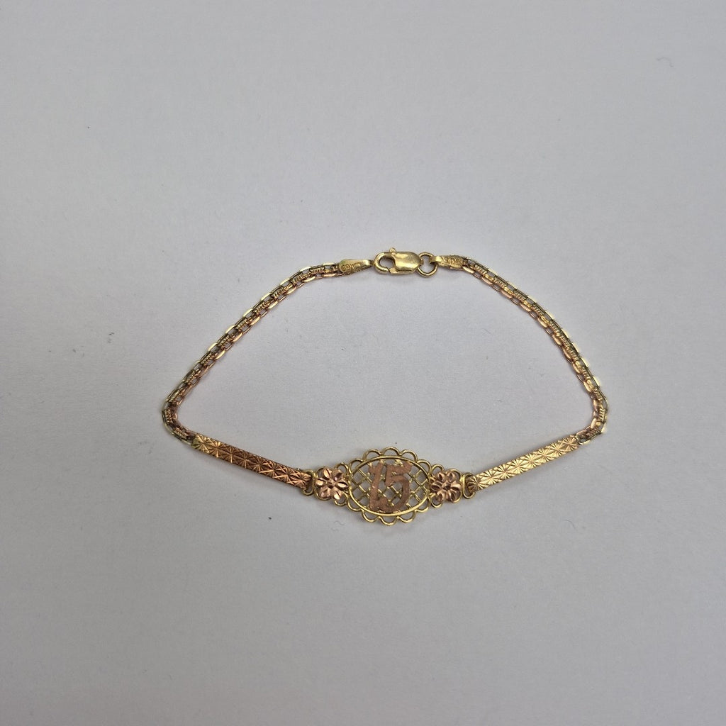 PULSERA ORO 10 K 3.3 GRMS (SEMINUEVO)