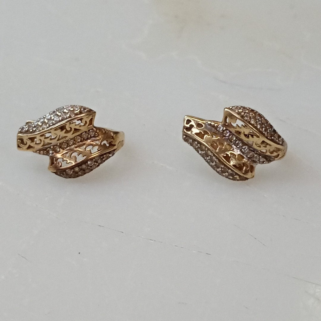 ARETES PAR ORO 10 K 2.7 GRMS (SEMINUEVO)