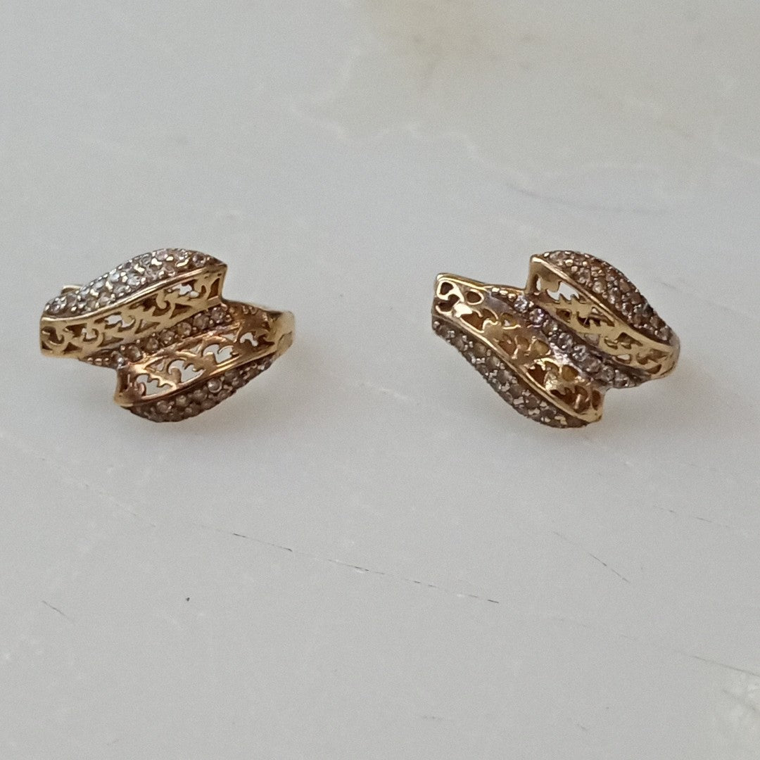 ARETES PAR ORO 10 K 2.7 GRMS (SEMINUEVO)