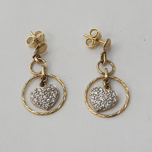 BROQUELES PAR ORO 10 K 3.2 GRMS (SEMINUEVO)