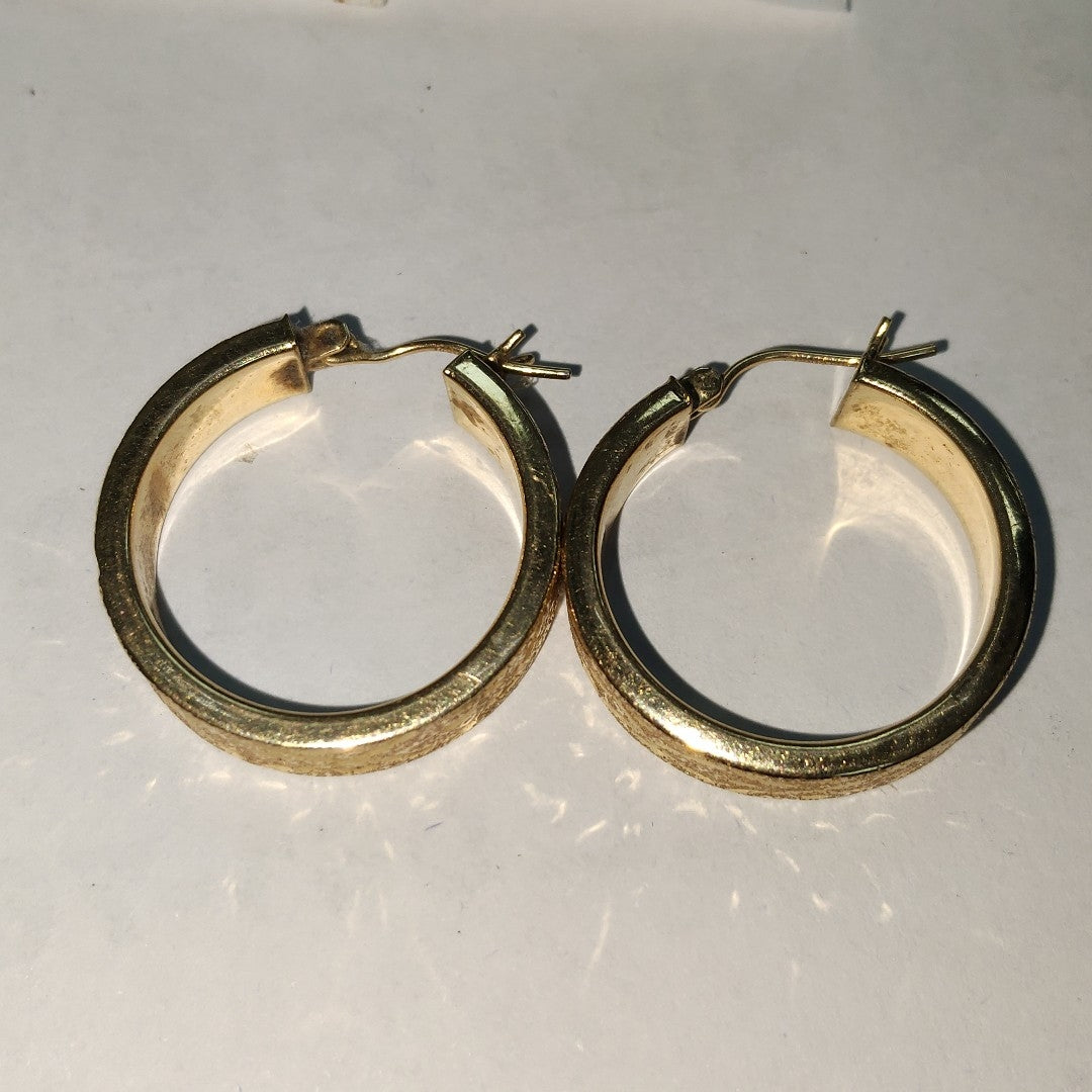 ARRACADAS PAR ORO 14 K 4.7 GRMS (SEMINUEVO)