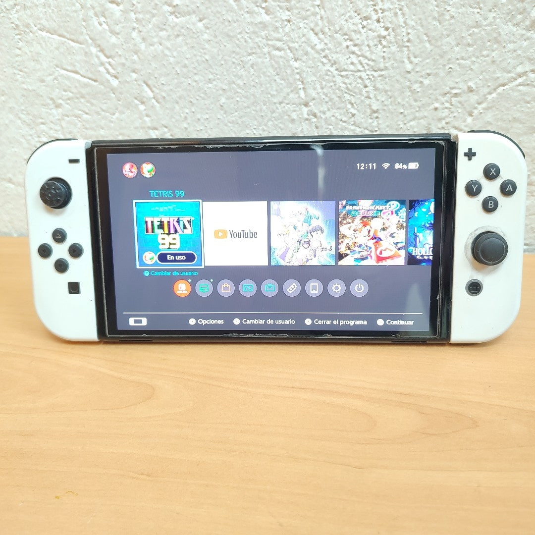 CONSOLA DE VIDEOJUEGO NINTENDO SWITCH OLED 64 GB (SEMINUEVO)