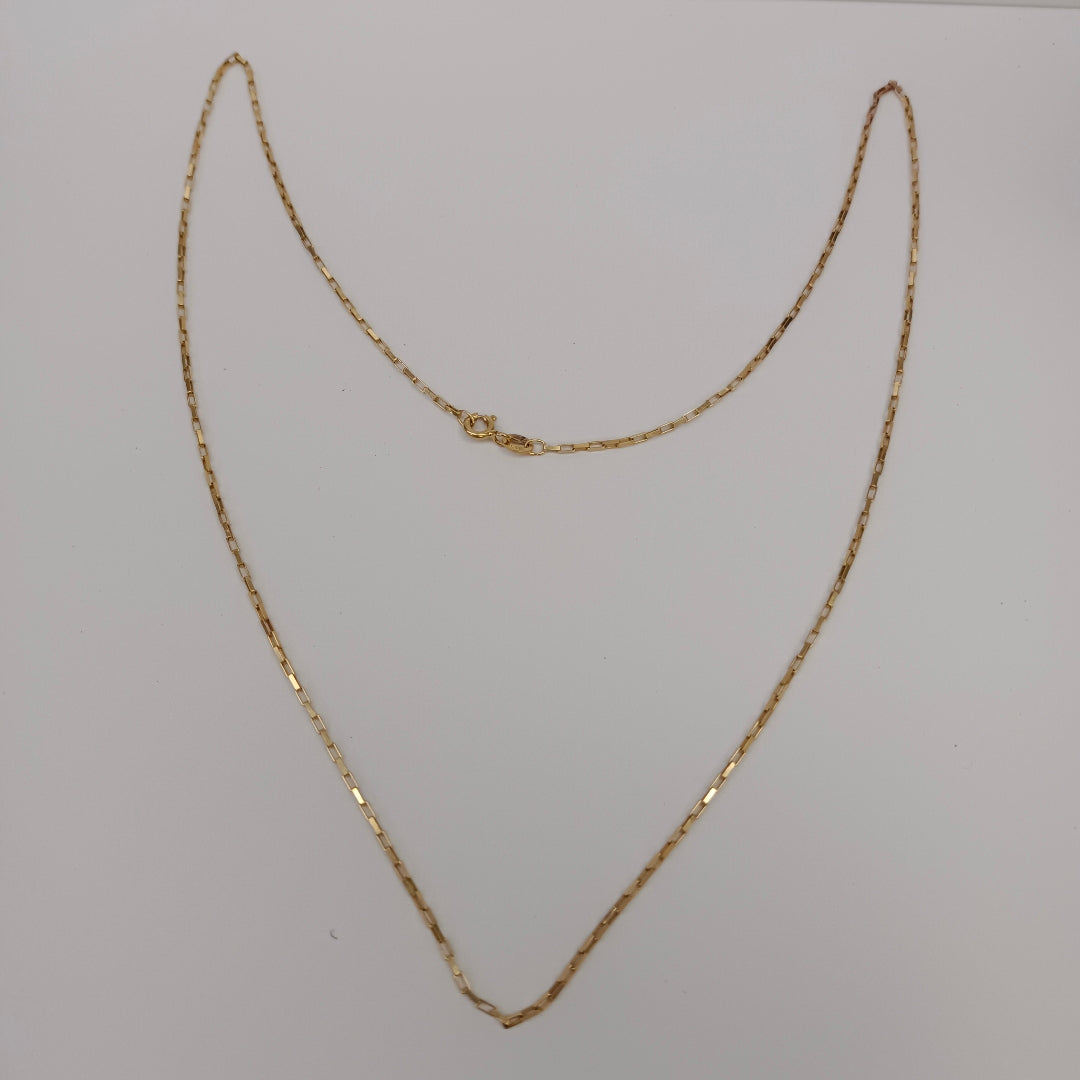 CADENA ORO 14 K 3.2 GRMS (SEMINUEVO)