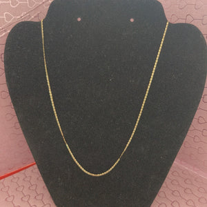 CADENA ORO 14 K 1.2 GRMS (SEMINUEVO)