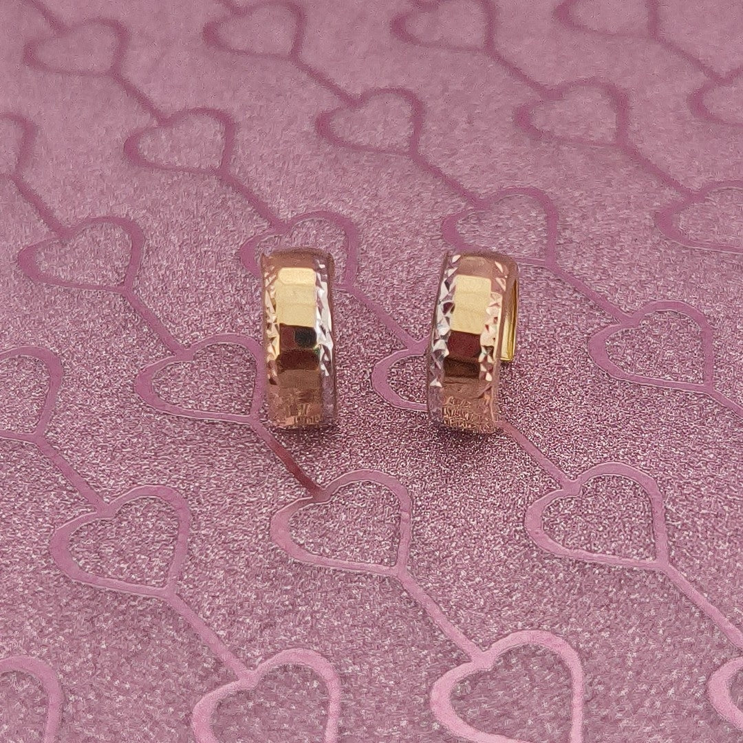 ARRACADAS PAR ORO 14 K 1.3 GRMS (SEMINUEVO)