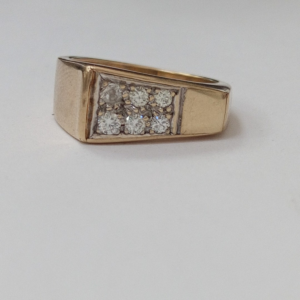 ANILLO ORO 14 K 8.3 GRMS (SEMINUEVO)