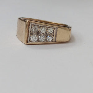 ANILLO ORO 14 K 8.3 GRMS (SEMINUEVO)