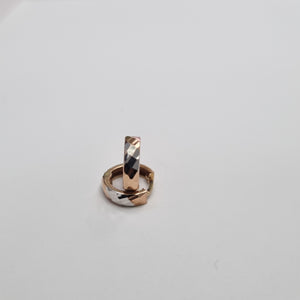 ARRACADAS PAR ORO 14 K 1 GRMS (SEMINUEVO)