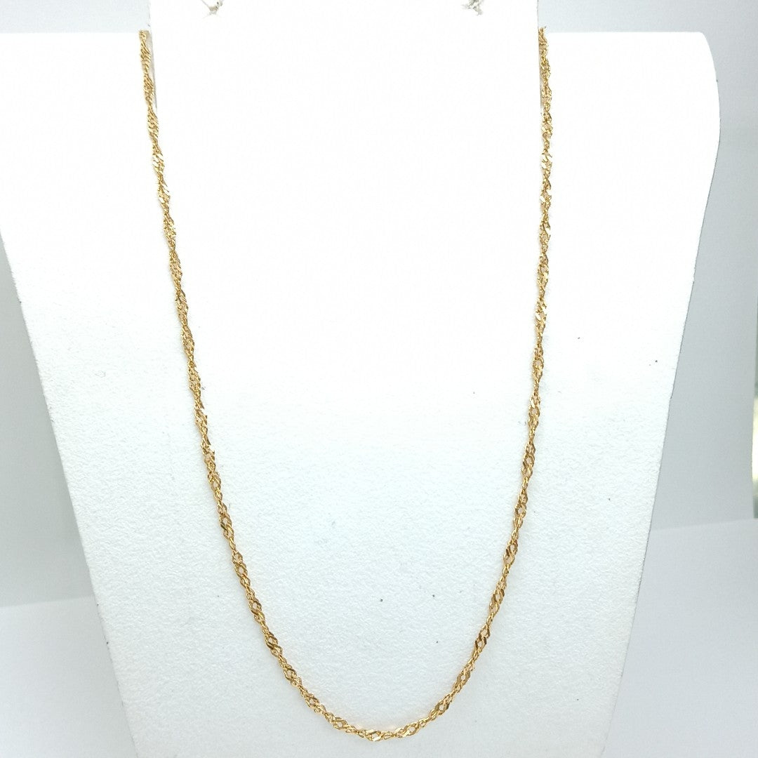 CADENA ORO 14 K 4.6 GRMS (SEMINUEVO)