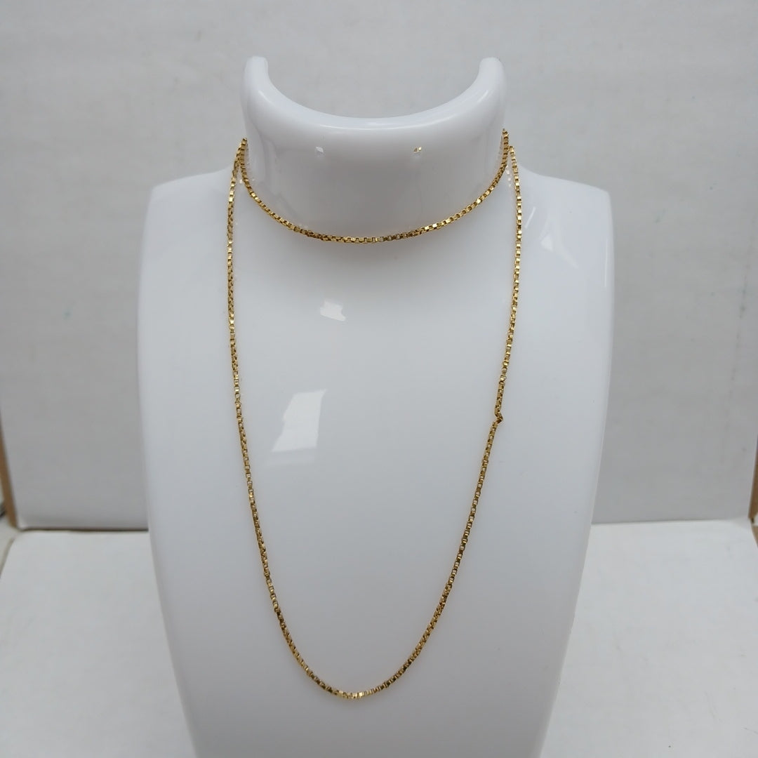 CADENA ORO 14 K 4,00 GRMS (SEMINUEVO)