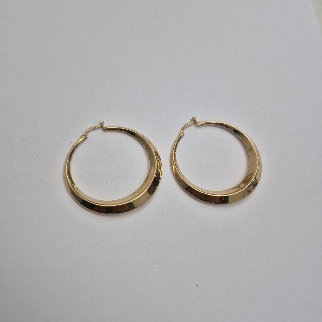 ARRACADAS PAR ORO 14 K 6.5 GRMS (SEMINUEVO)